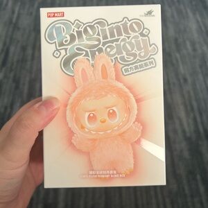 Pop Mart Big Into Energy Labubu- “Happiness”